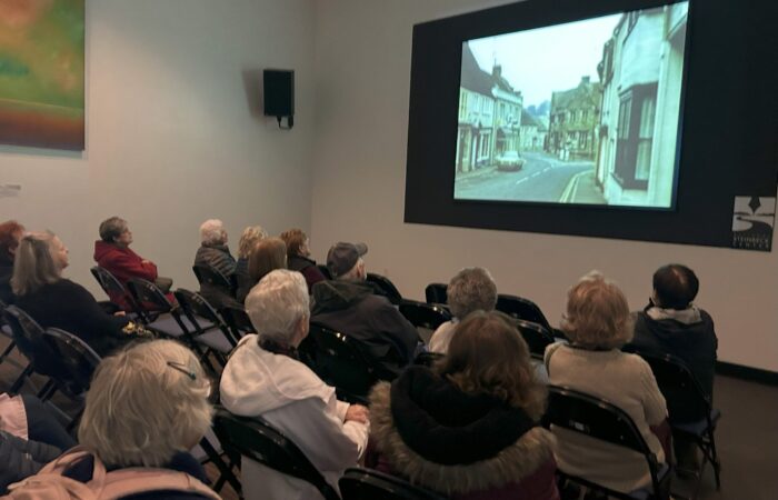 Seniors at Steinbecks museum