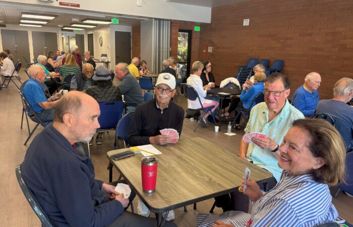 bridge 6.25 4 Game day seniors playing bridge