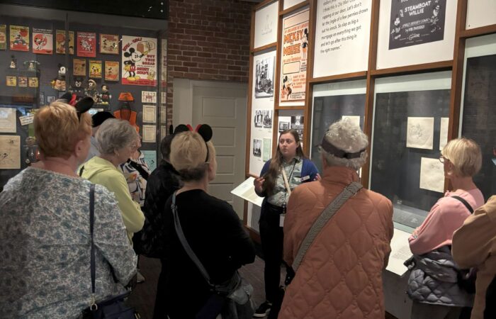 Disney museum trip - on the tour